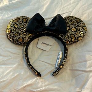 Disney sequin leopard ears